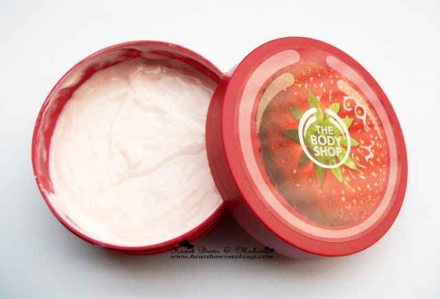 The Body Shop TBS Strawberry Body Butter Review India