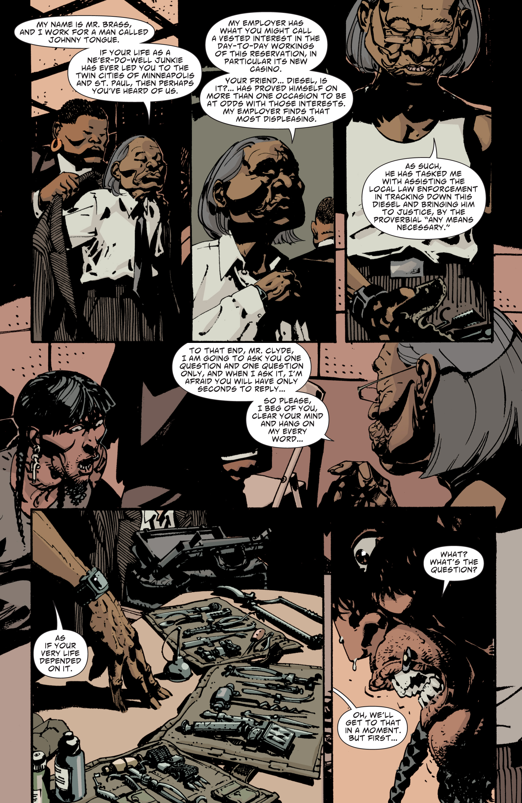 Read online Scalped comic -  Issue #15 - 15