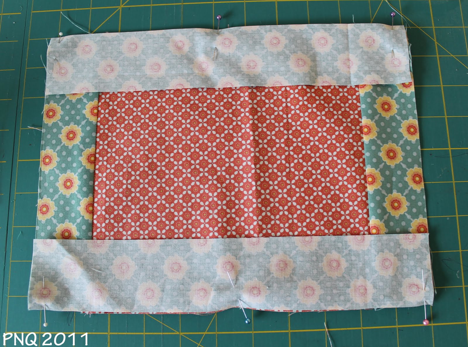 Piece N Quilt How to properly attach a border or sashing on a quilt {a