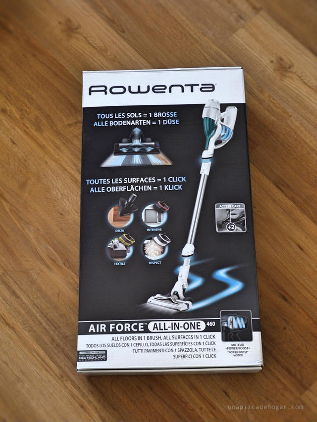 Probamos la Rowenta AIR FORCE ALL IN ONE