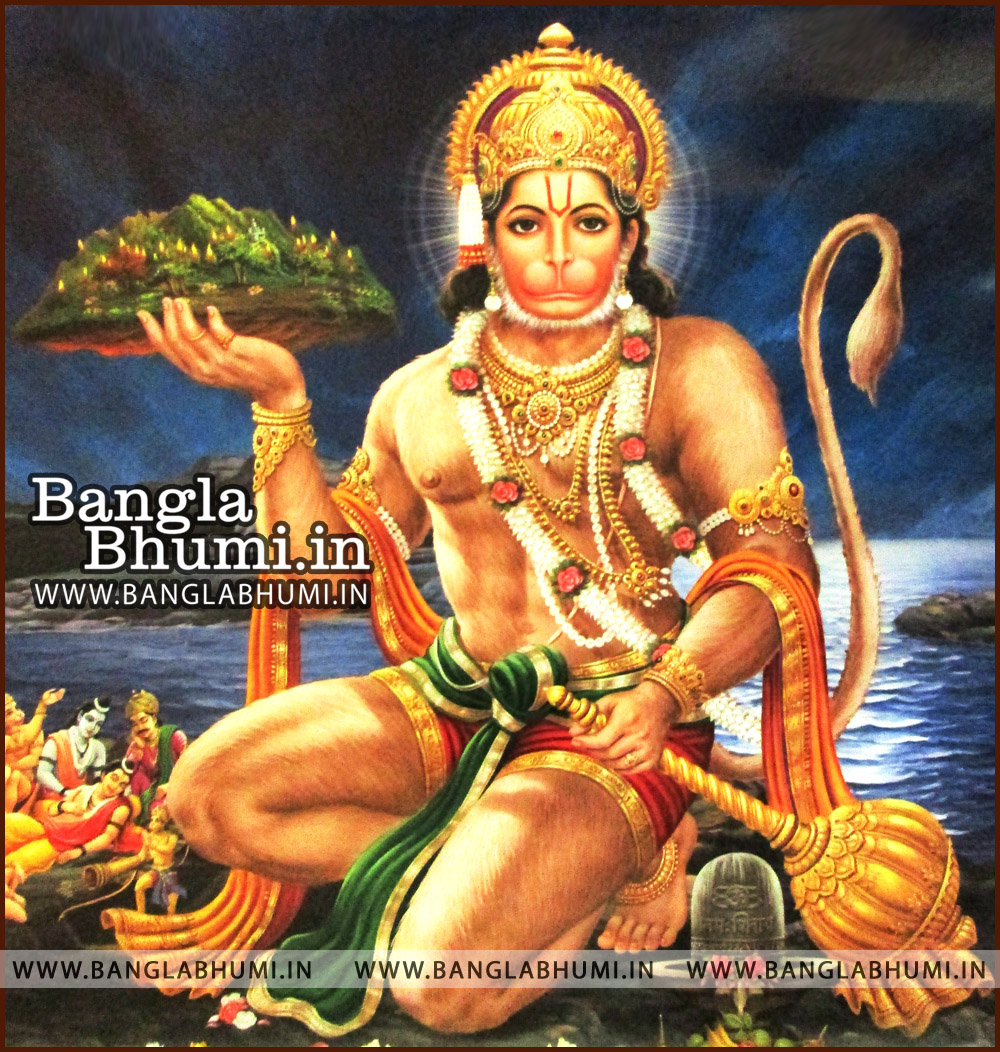 Shree shree lord Hanuman HD poster - Jari Shri Hanuman HD Wallpaper