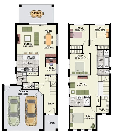 Home Ideas With Layout Plan