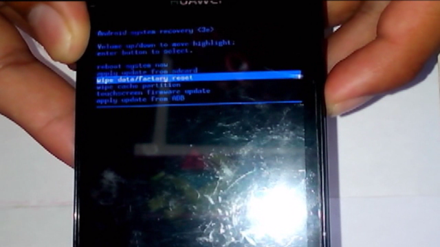 restaurar un Huawei Y300 restaurar un Huawei Y300