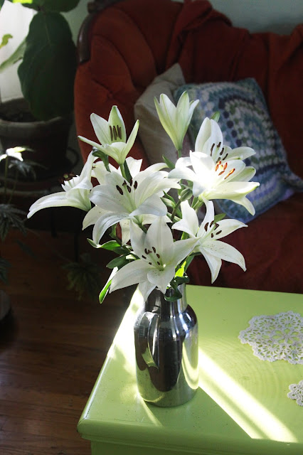 lilies, flowers, cut flowers, Anne Butera, My Giant Strawberry