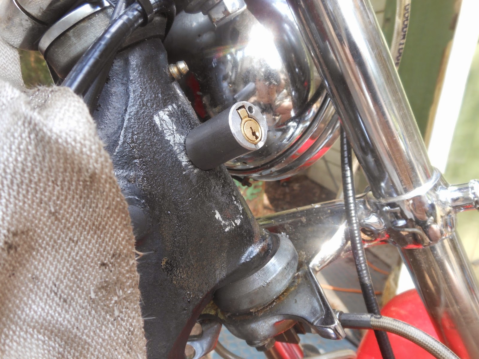 My Personal Salvage Yard Neiman (or similiar) steering lock install