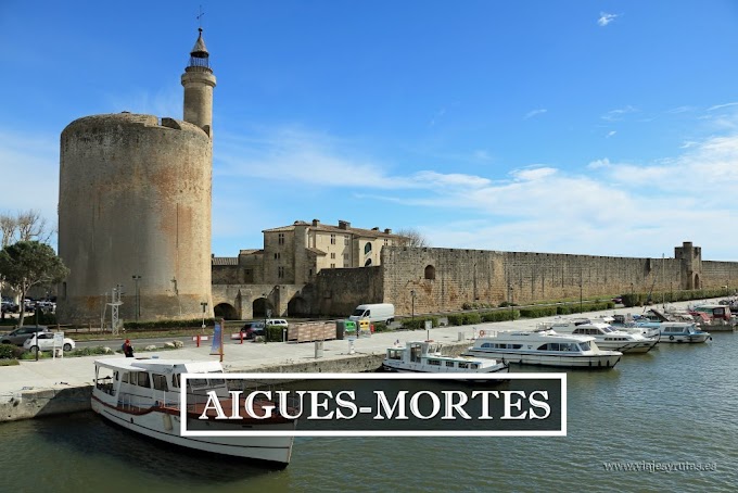 Aigues-Mortes, ciudad amurallada junto al Mediterráneo