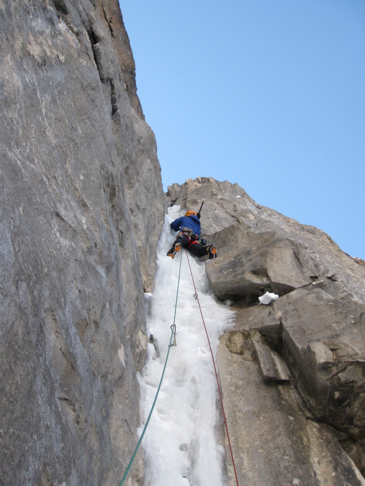 Ouray Ice Climbing Making Ice Climbing Safer