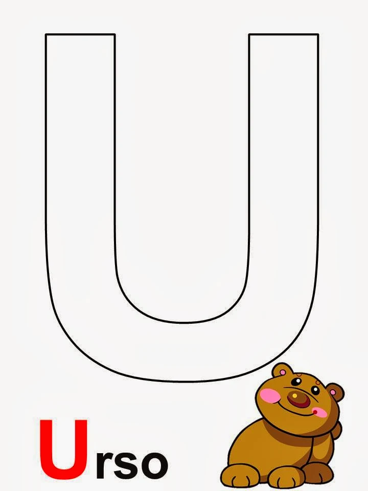 alfabeto urso
