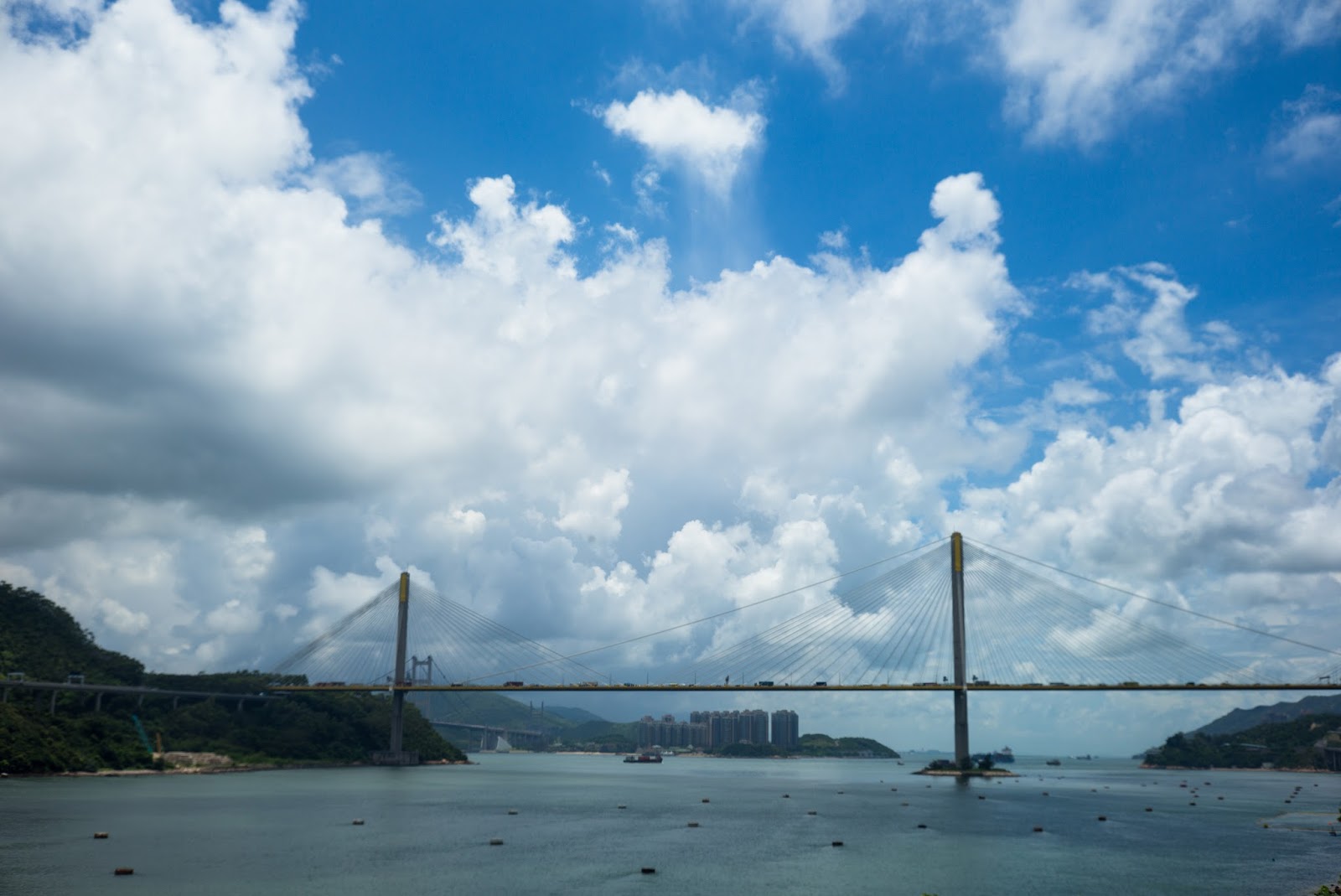 Edward Shutter as puzzle Tin Kau Bridge