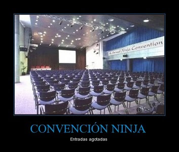 Imagen de convención ninja