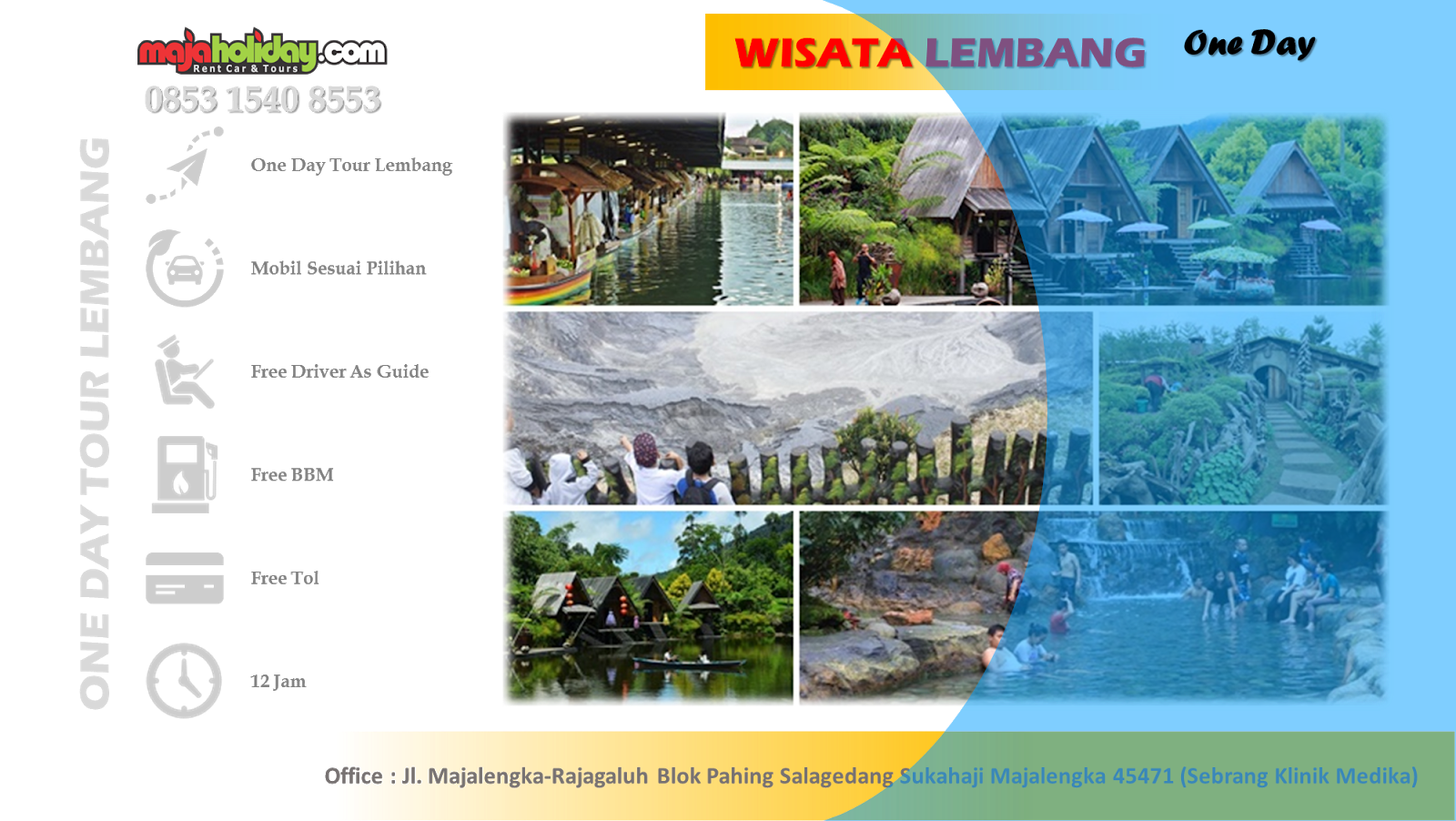 Sewa Mobil Wisata Dari Majalengka Ke Lembang Bandung