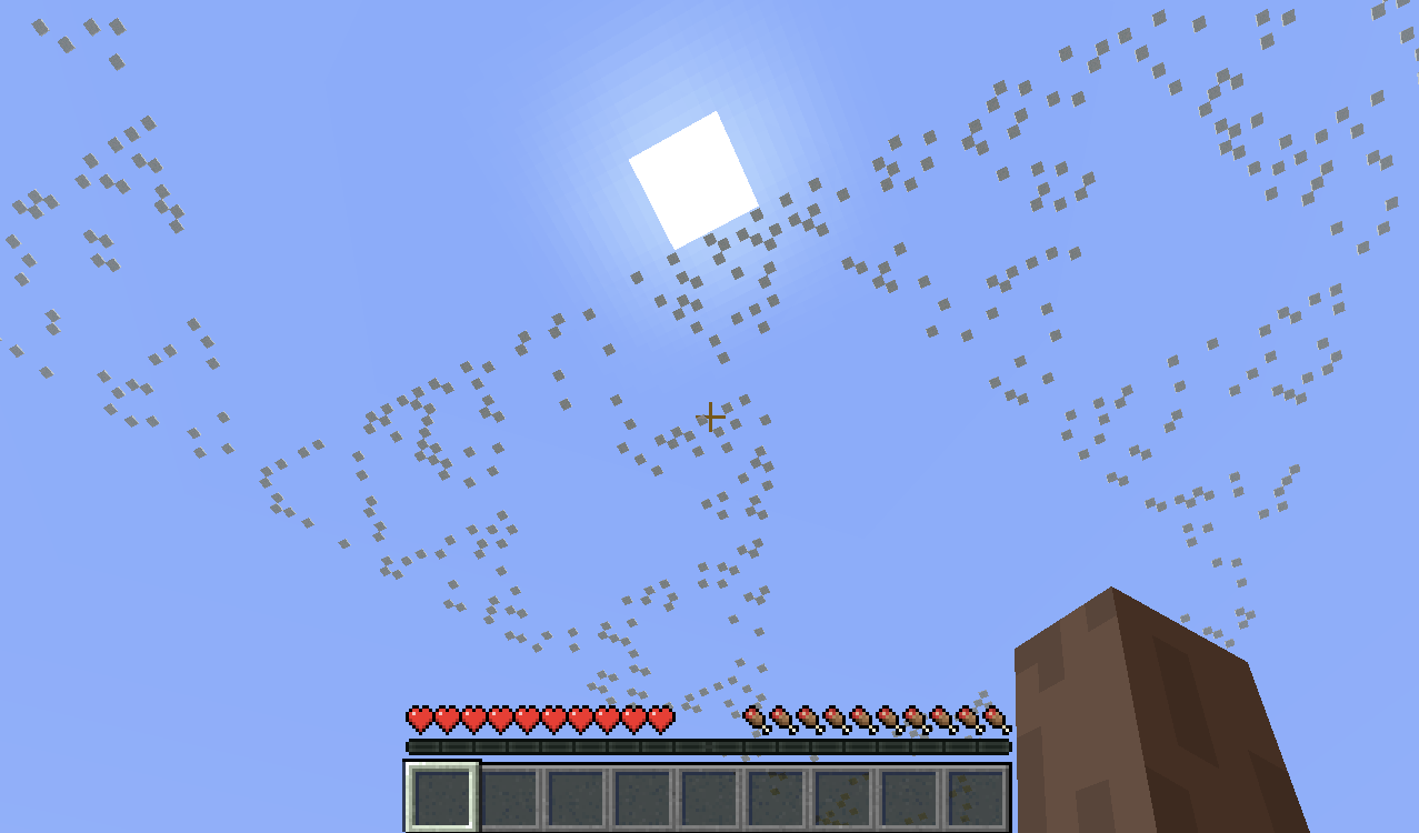 JJinuxLand: Drawing Sierpinski's Triangle in Minecraft Using Python