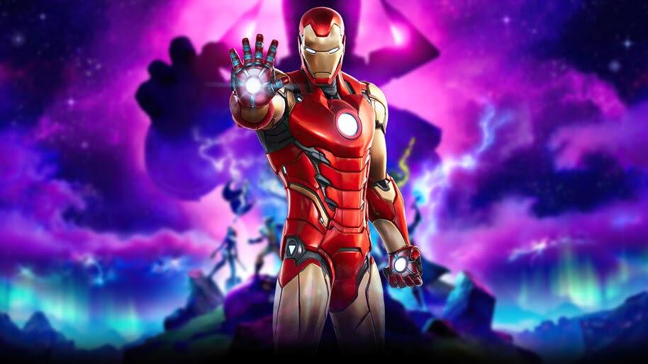 Fortnite, Iron Man, Marvel, 4K, #7.2565
