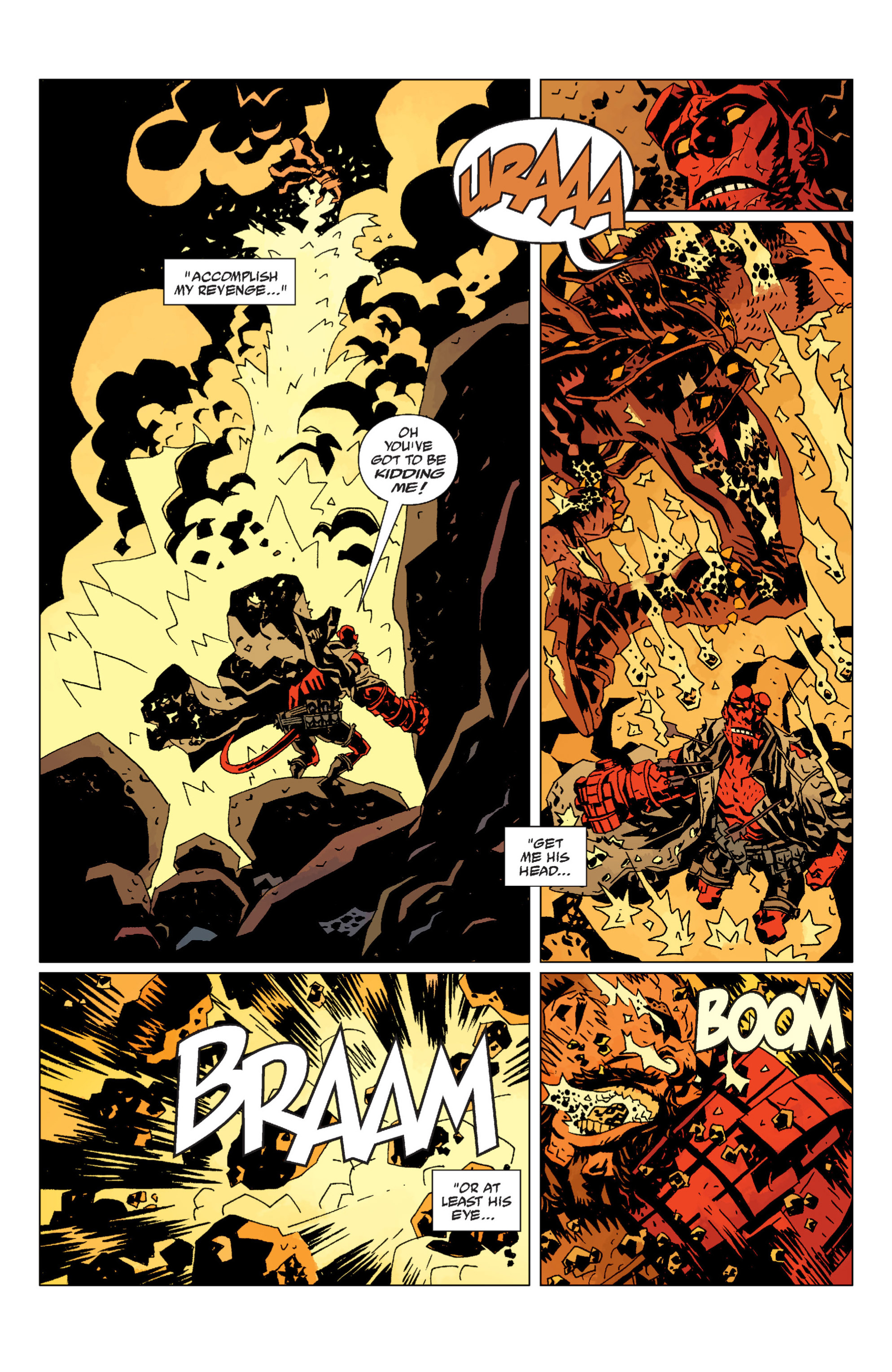 Read online Hellboy comic -  Issue #8 - 132
