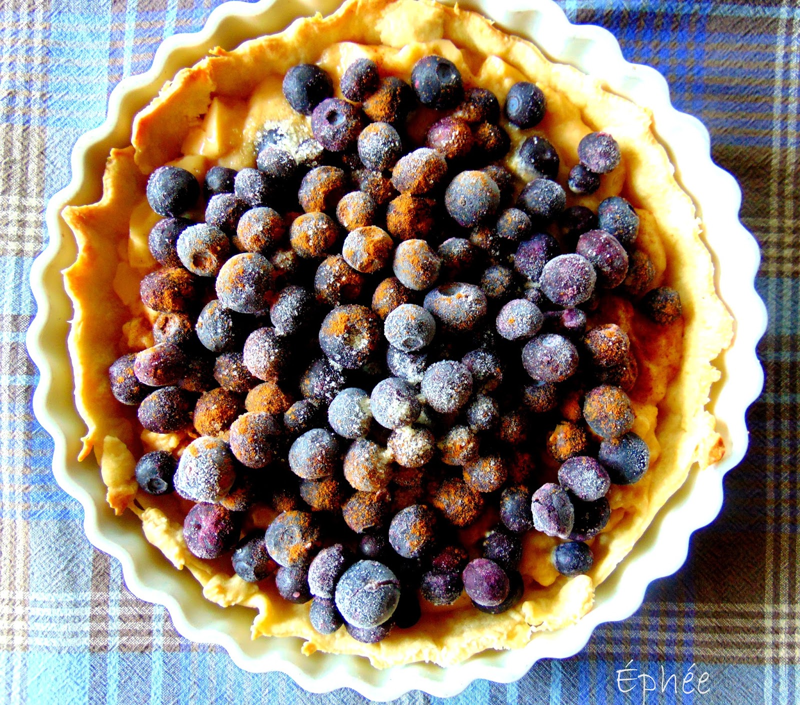 Tarte aux bleuets
