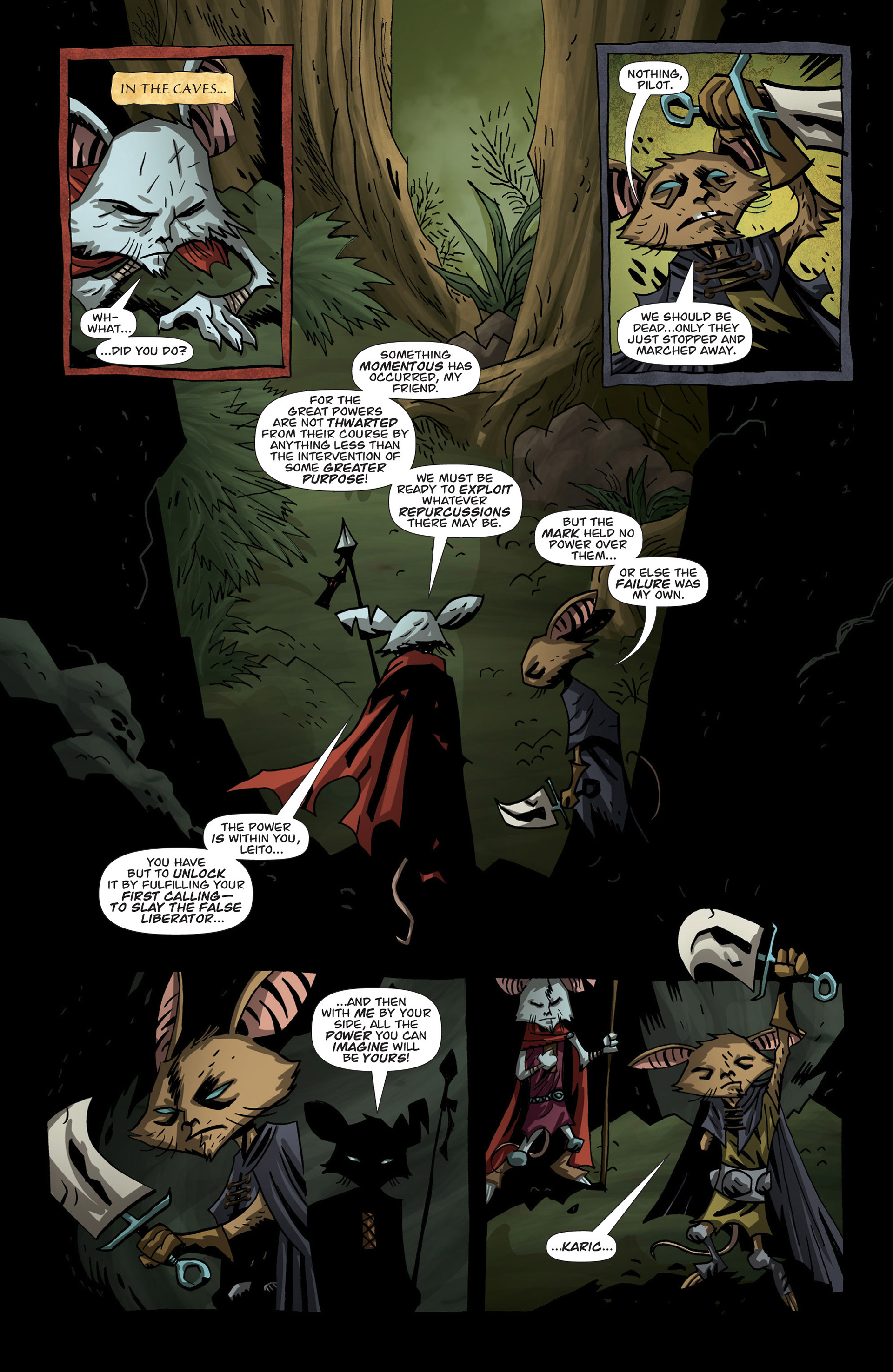 The Mice Templar Volume 4: Legend issue 14 - Page 40