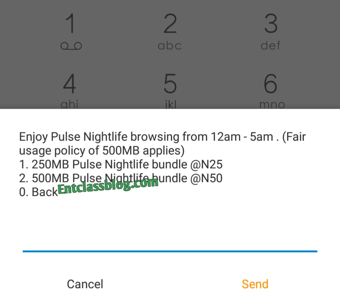 How To Activate MTN Pulse Night Plan 250MB for 25 and 500MB for 50 Naira