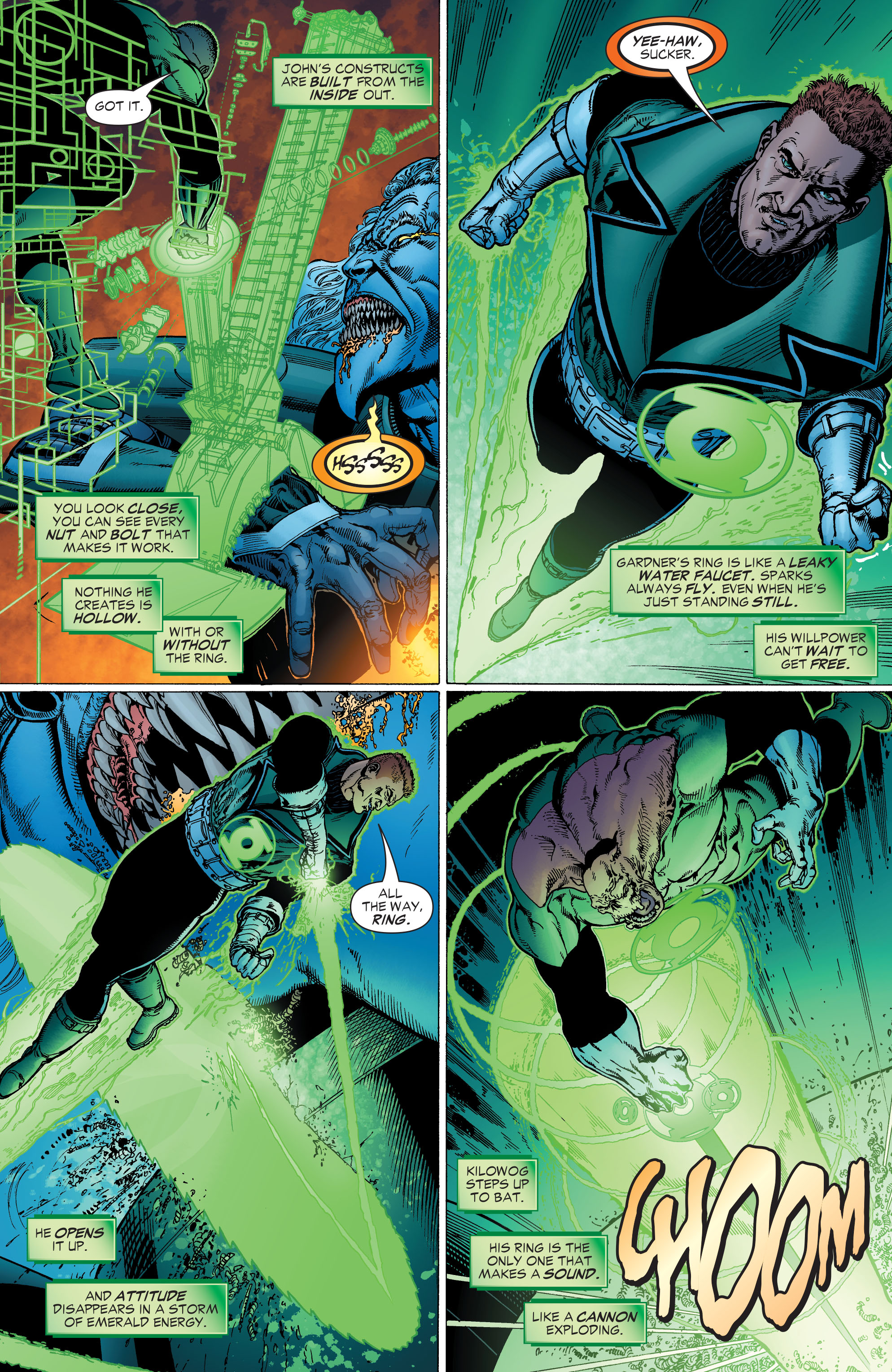 Read online Green Lantern: Rebirth comic -  Issue #6 - 6