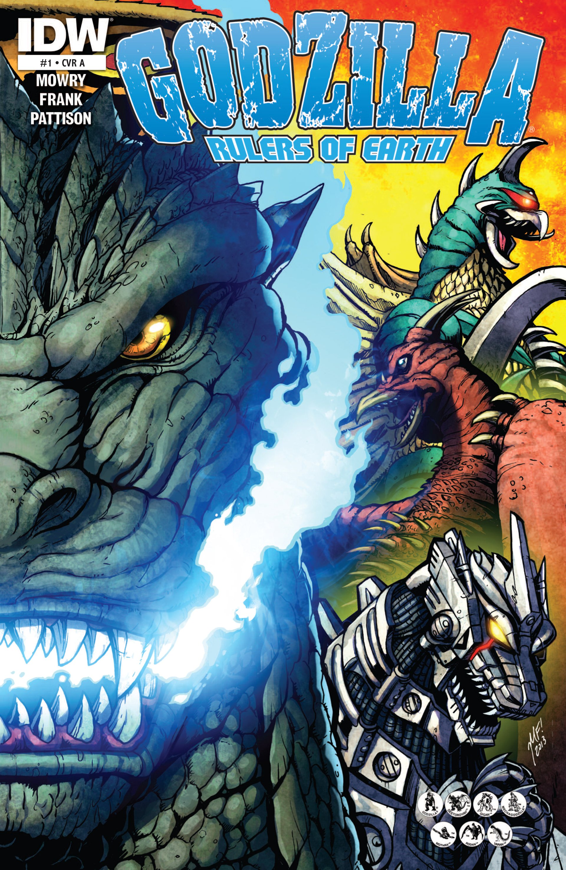 Read online Godzilla: Rulers of Earth comic -  Issue #1 - 1