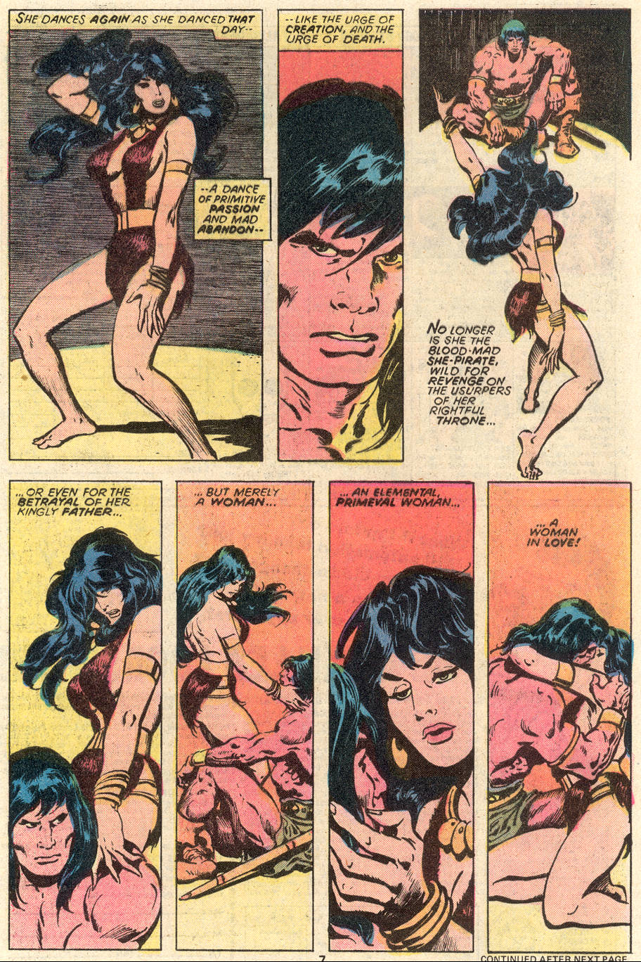 Read online Conan the Barbarian (1970) comic -  Issue #91 - 6