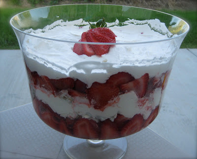 Time For Supper!: Strawberry Cheesecake Trifle