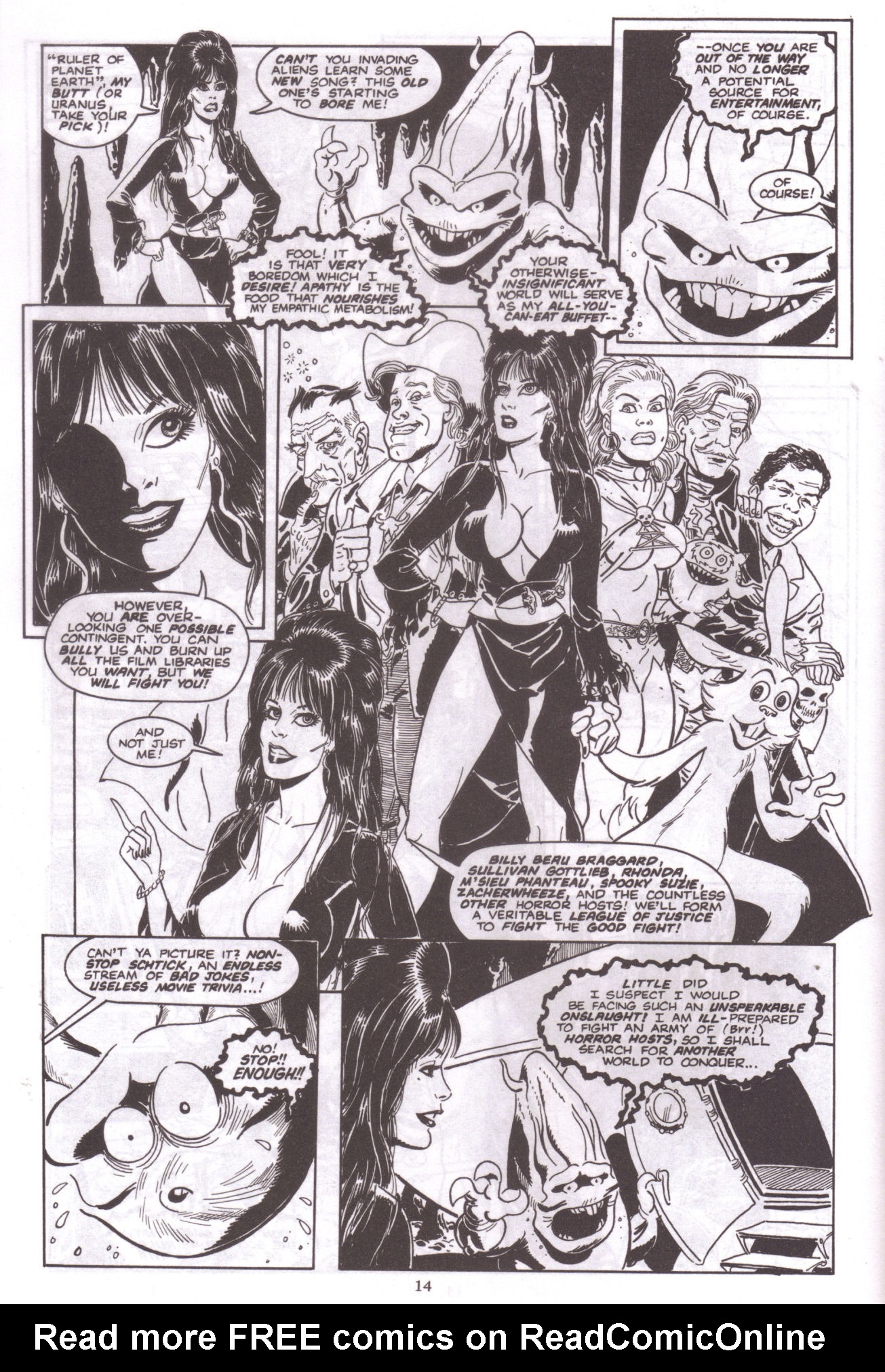 Read online Elvira, Mistress of the Dark comic -  Issue #37 - 16
