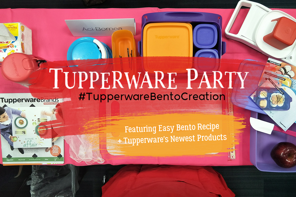 Tupperware Party Experience + Quick and Easy Bento Dishes Aci Girl