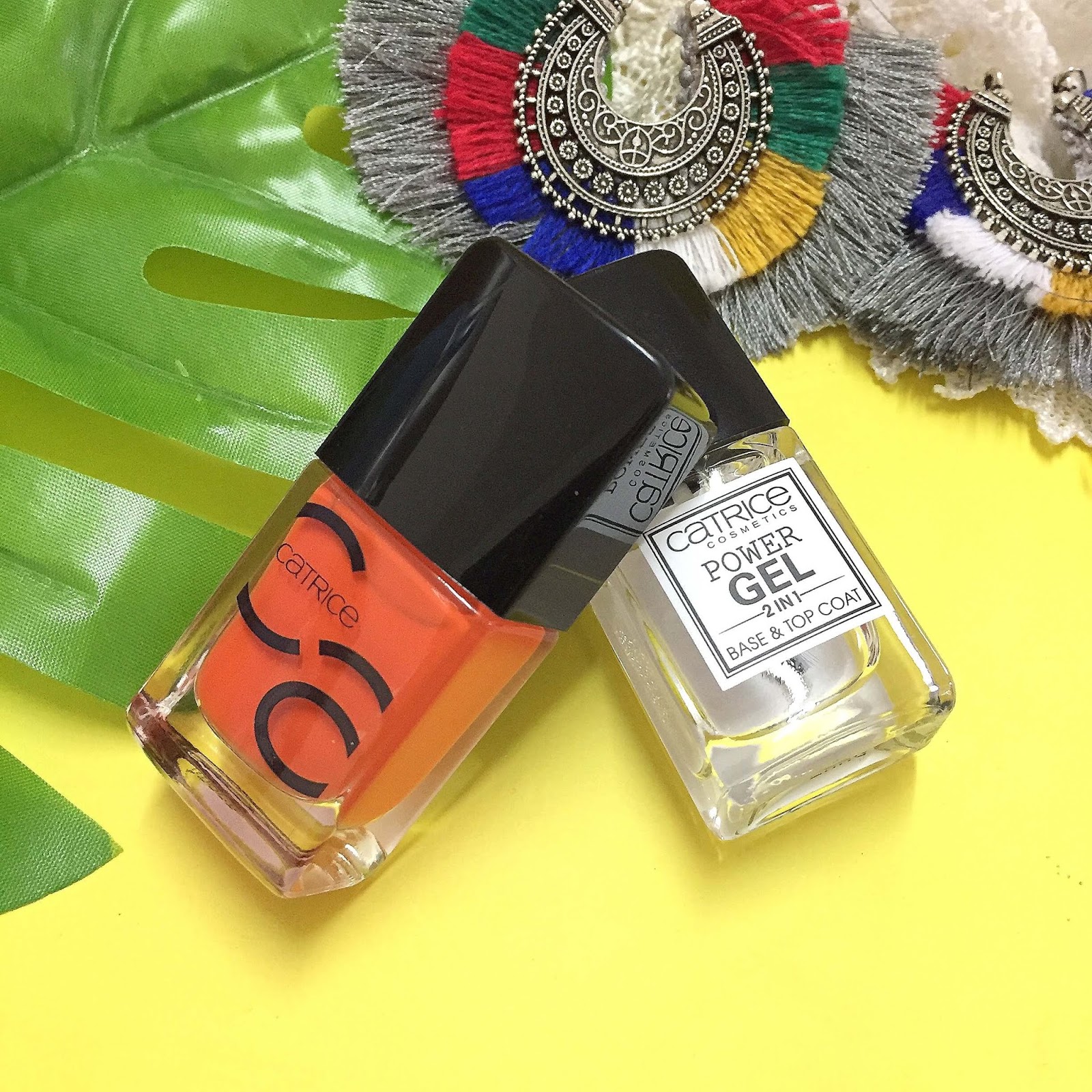 Catrice ICONails Gel Lacquer and Power Gel 2 in 1 base/top coat Pink