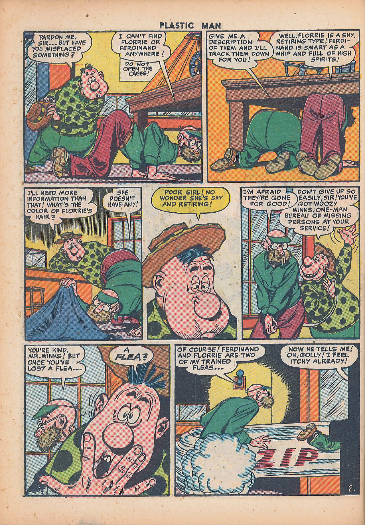 Read online Plastic Man (1943) comic -  Issue #30 - 36