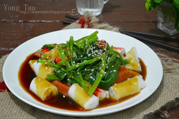 Ilham Dapur Yong Tau Foo Dengan Chee Cheong Fun Homemade