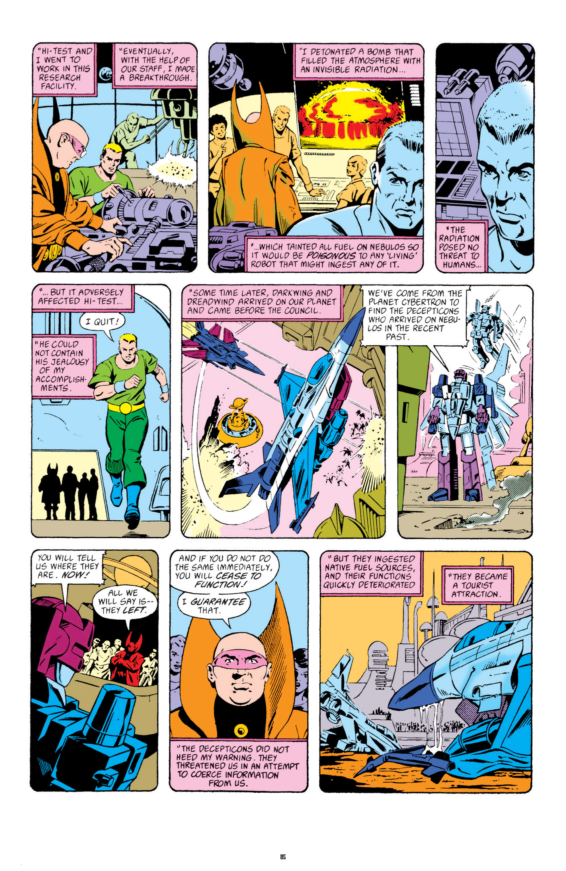 Read online The Transformers Classics comic -  Issue # TPB 4 - 86