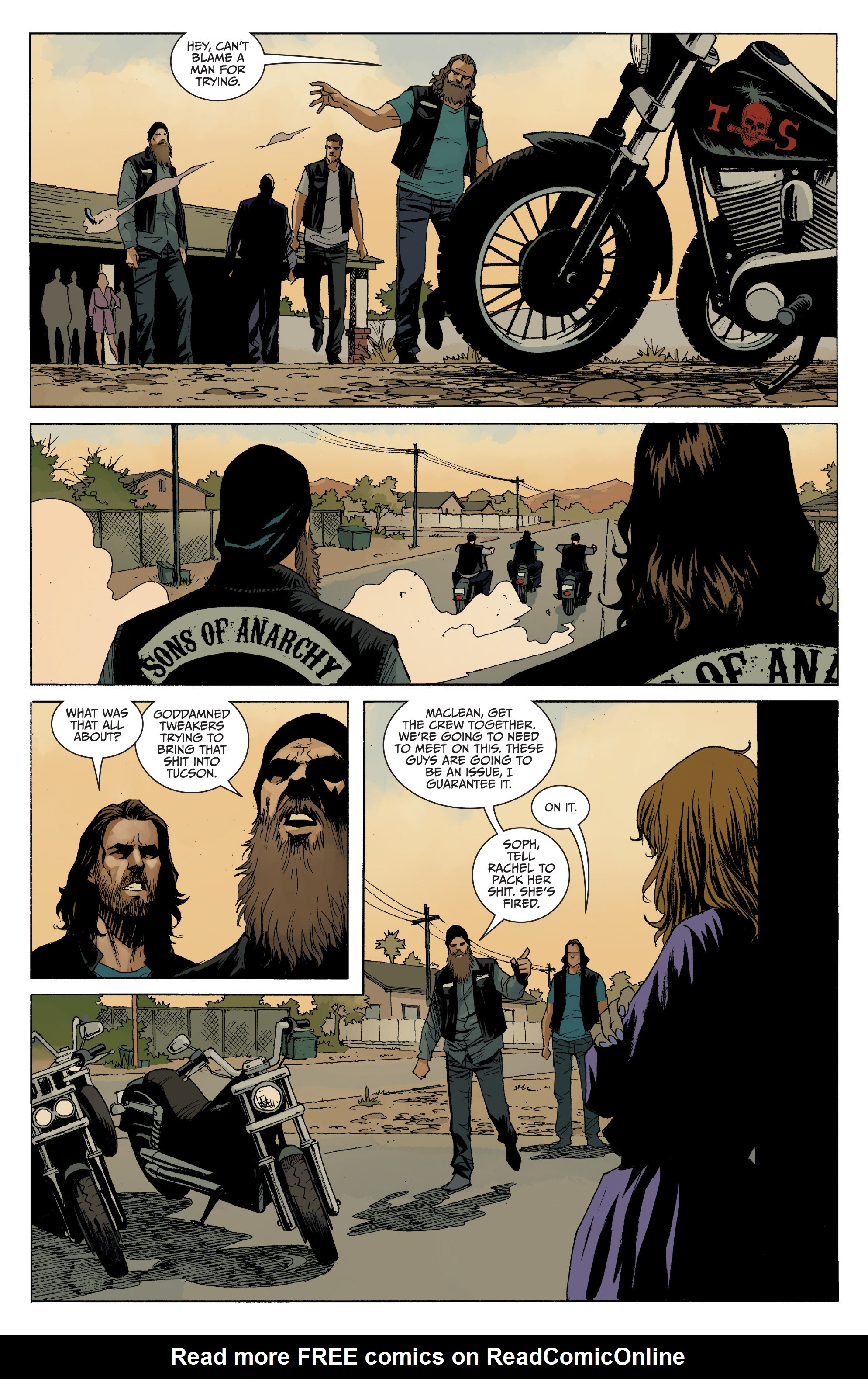 Read online Sons of Anarchy comic -  Issue #11 - 12
