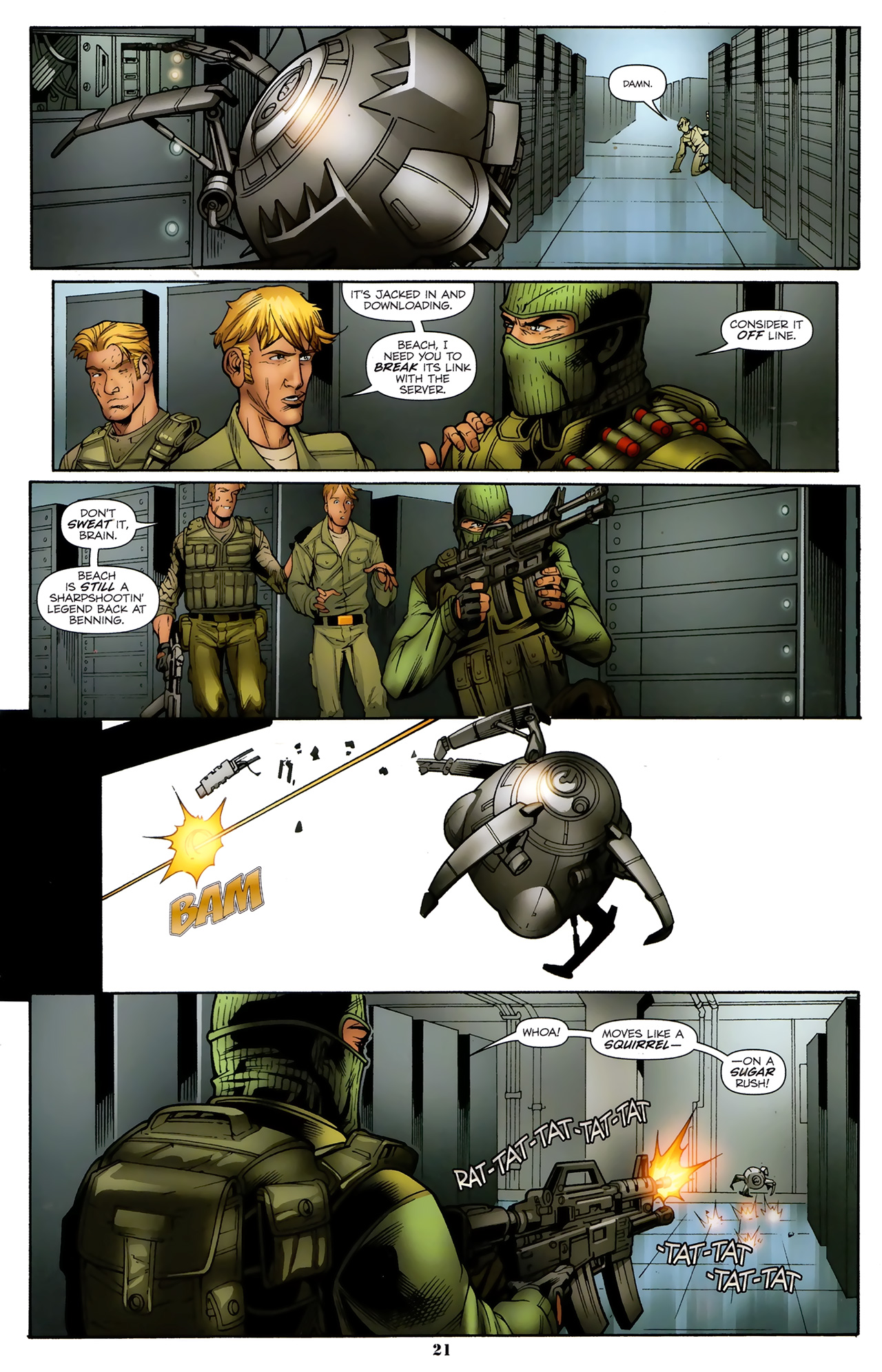 Read online G.I. Joe (2008) comic -  Issue #3 - 23