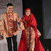 Model Baju Batik Wanita Kombinasi Gamis