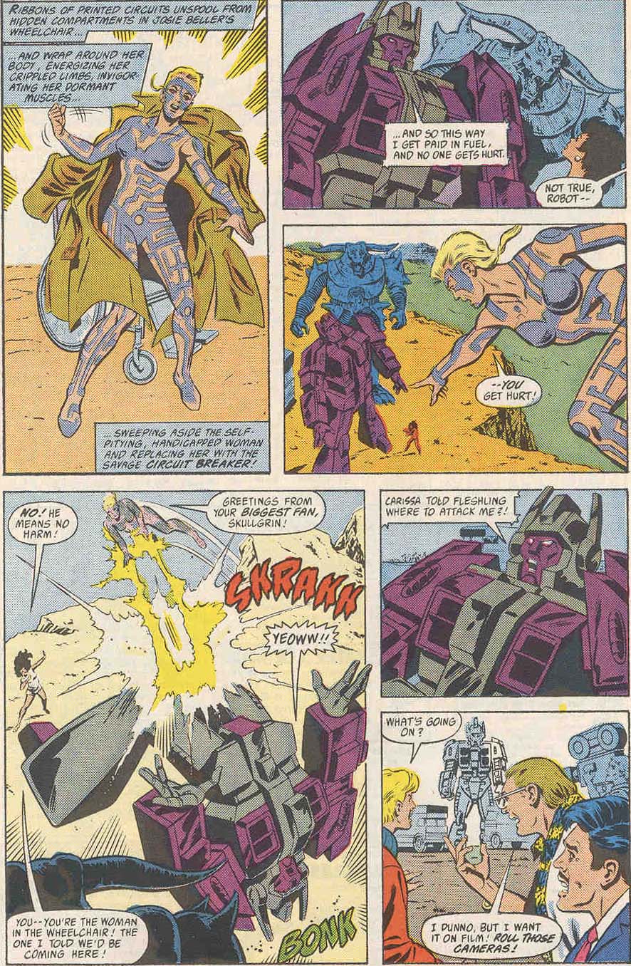 Read online The Transformers (1984) comic -  Issue #45 - 18