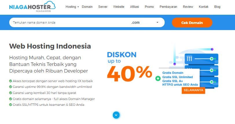 Niagahoster: Situs Penyedia Domain dan Hosting di Indonesia