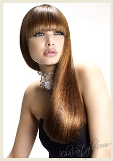 Long trendy down hair/hairstyles, latest, fashion, images, pictures, stylish