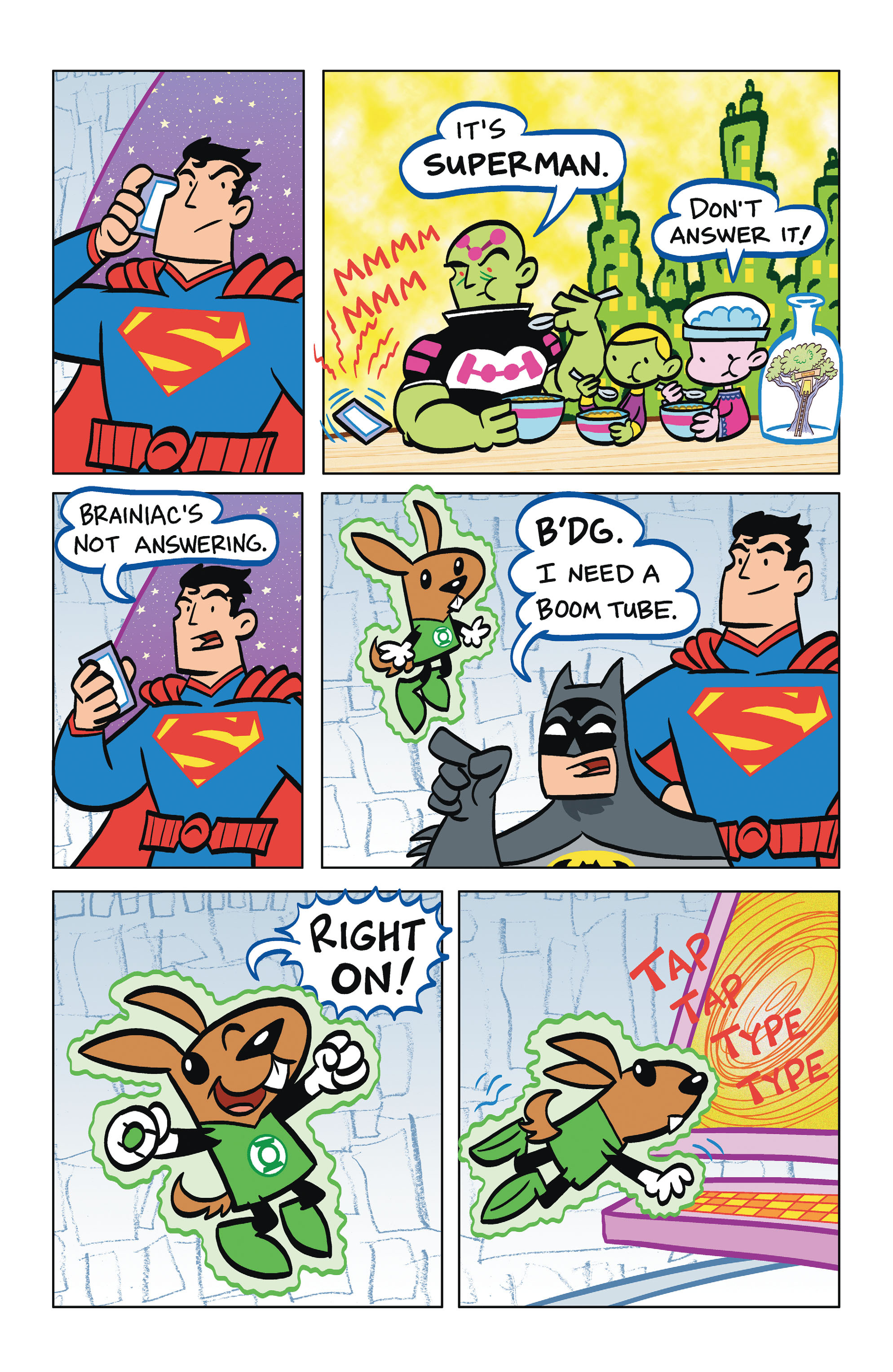 Read online Tiny Titans: Return To the Treehouse comic -  Issue #6 - 9