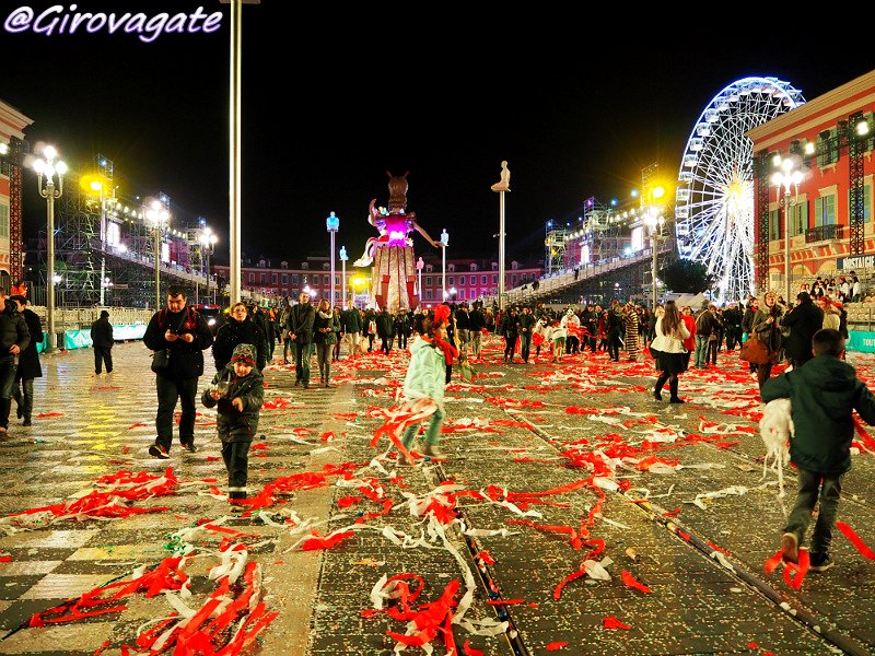 Carri mascherati Carnevale Nizza