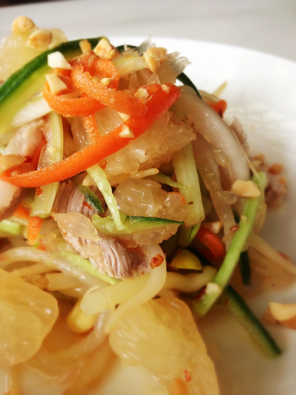 The Humble Hostess 越南涼拌文旦沙拉 Vietnamese Pomelo Salad