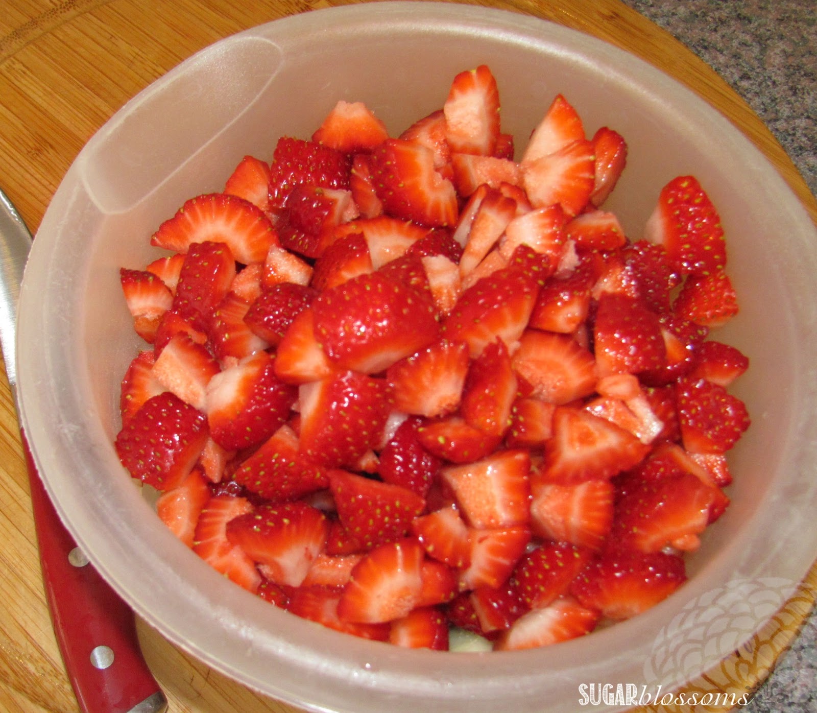 Sweet Sugar Blossoms: Recipe: Strawberry Nectarine Shortcake