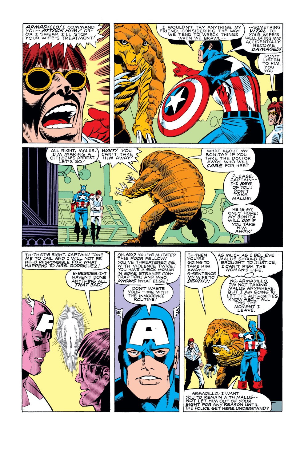 Captain America (1968) Issue #308 #236 - English 19