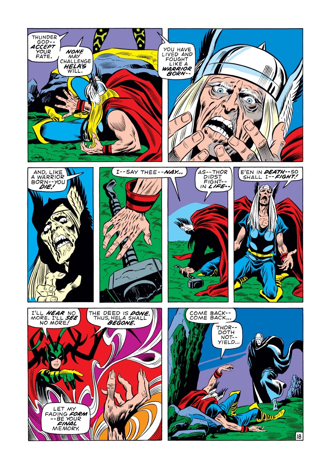 Read online Thor (1966) comic -  Issue #186 - 18