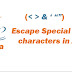 java regex escape special characters java regex escape special characters