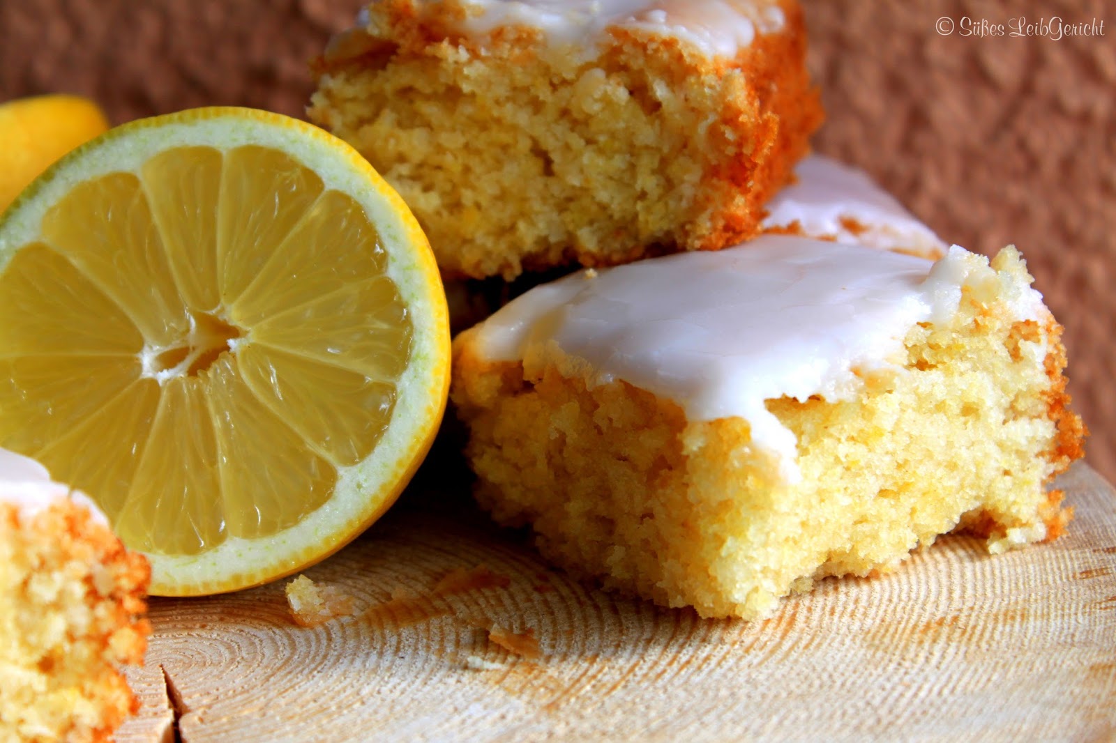 Süßes LeibGericht: Zitronen-Blechkuchen (vegan)