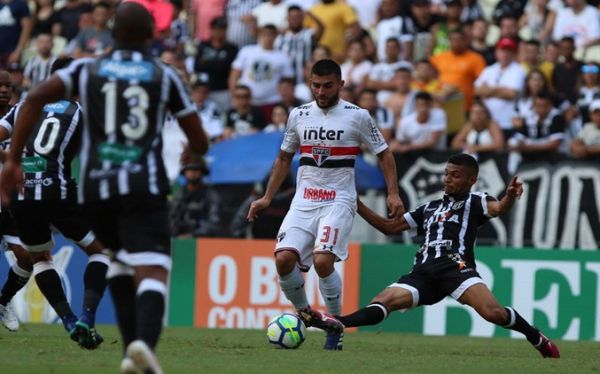 Ceará empata com o São Paulo no Castelão em sua estreia em casa pelo Brasileirão