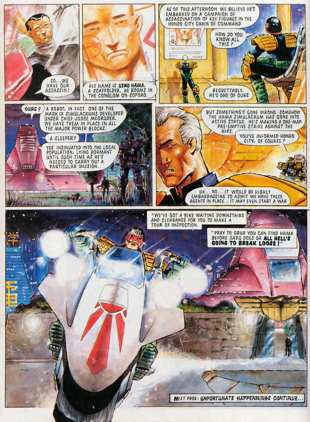 Read online Judge Dredd: The Complete Case Files comic -  Issue # TPB 12 (Part 2) - 131