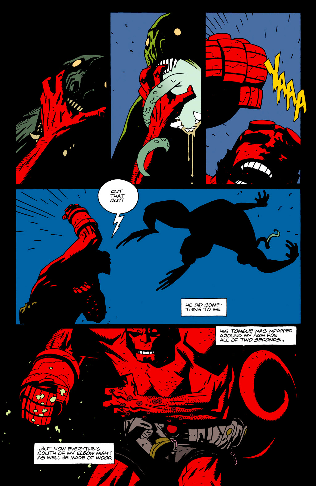 Read online Hellboy: Seed of Destruction comic -  Issue #1 - 19