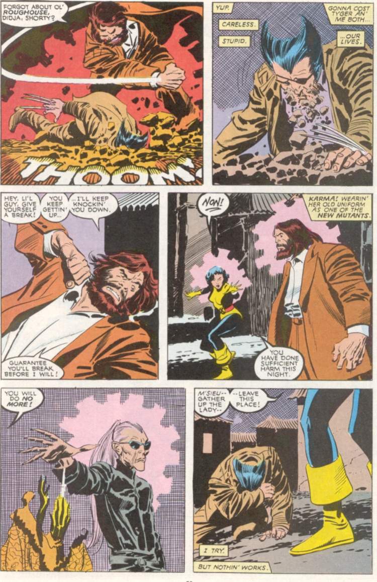 Read online Wolverine (1988) comic -  Issue #4 - 17