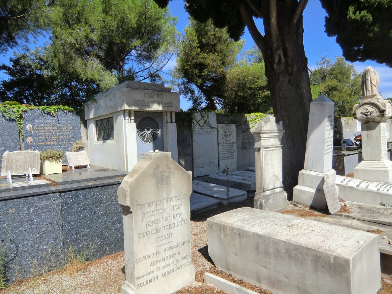 кладбище в ницце